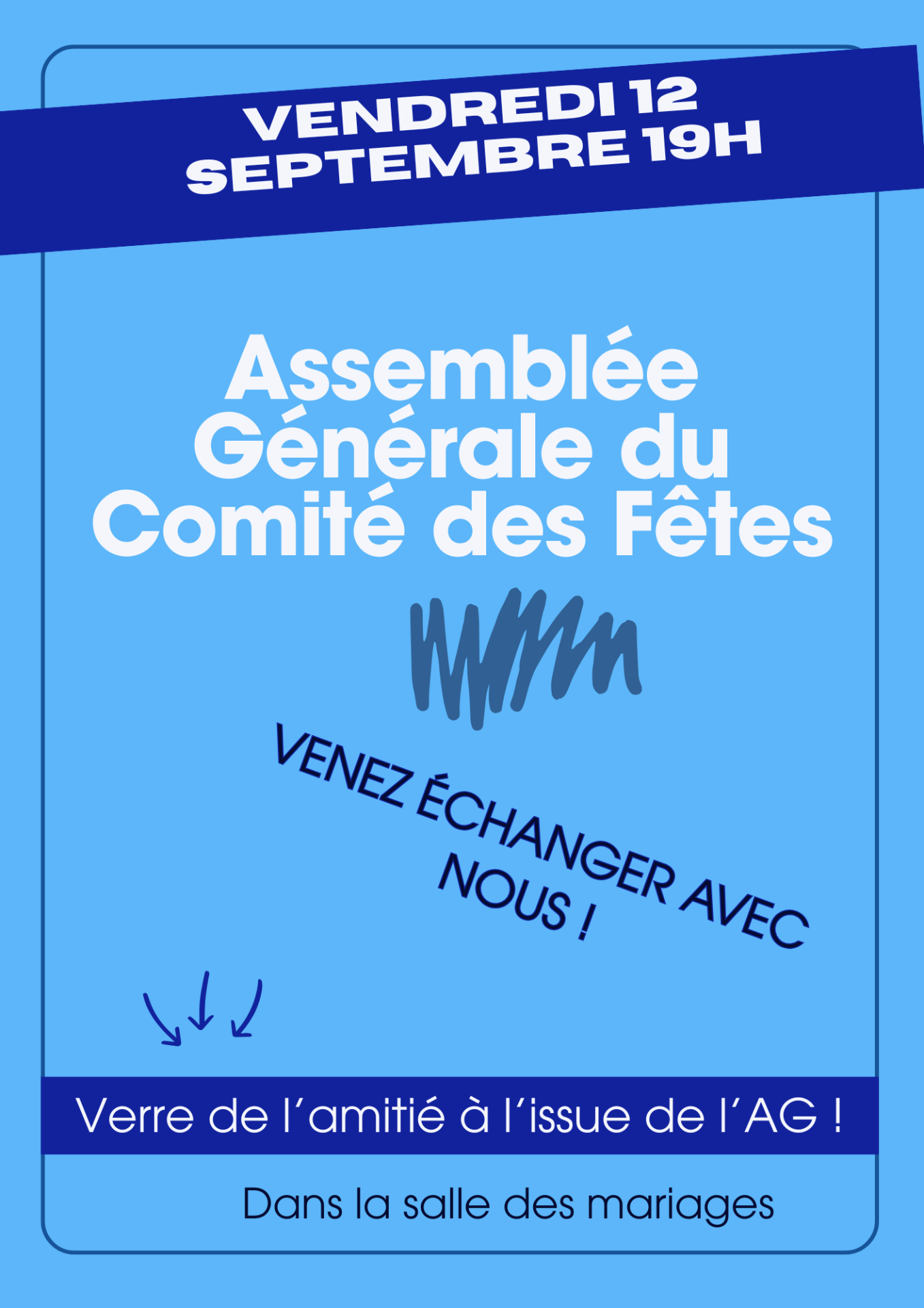 réunion Comité des fêtes